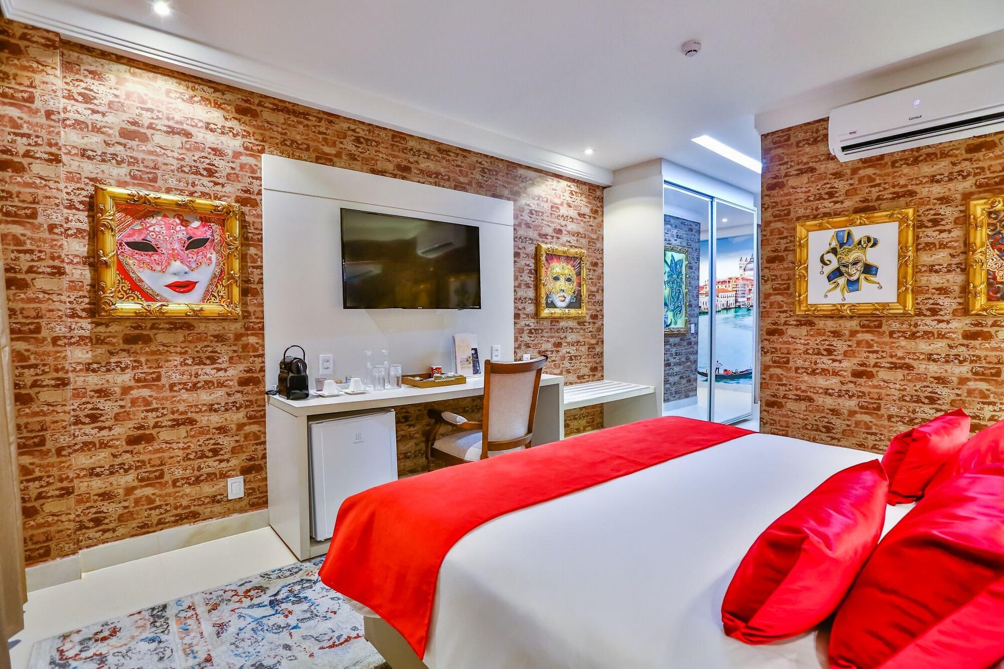 Golden Lis Hotel Boutique Goiânia Kültér fotó A room at the hotel