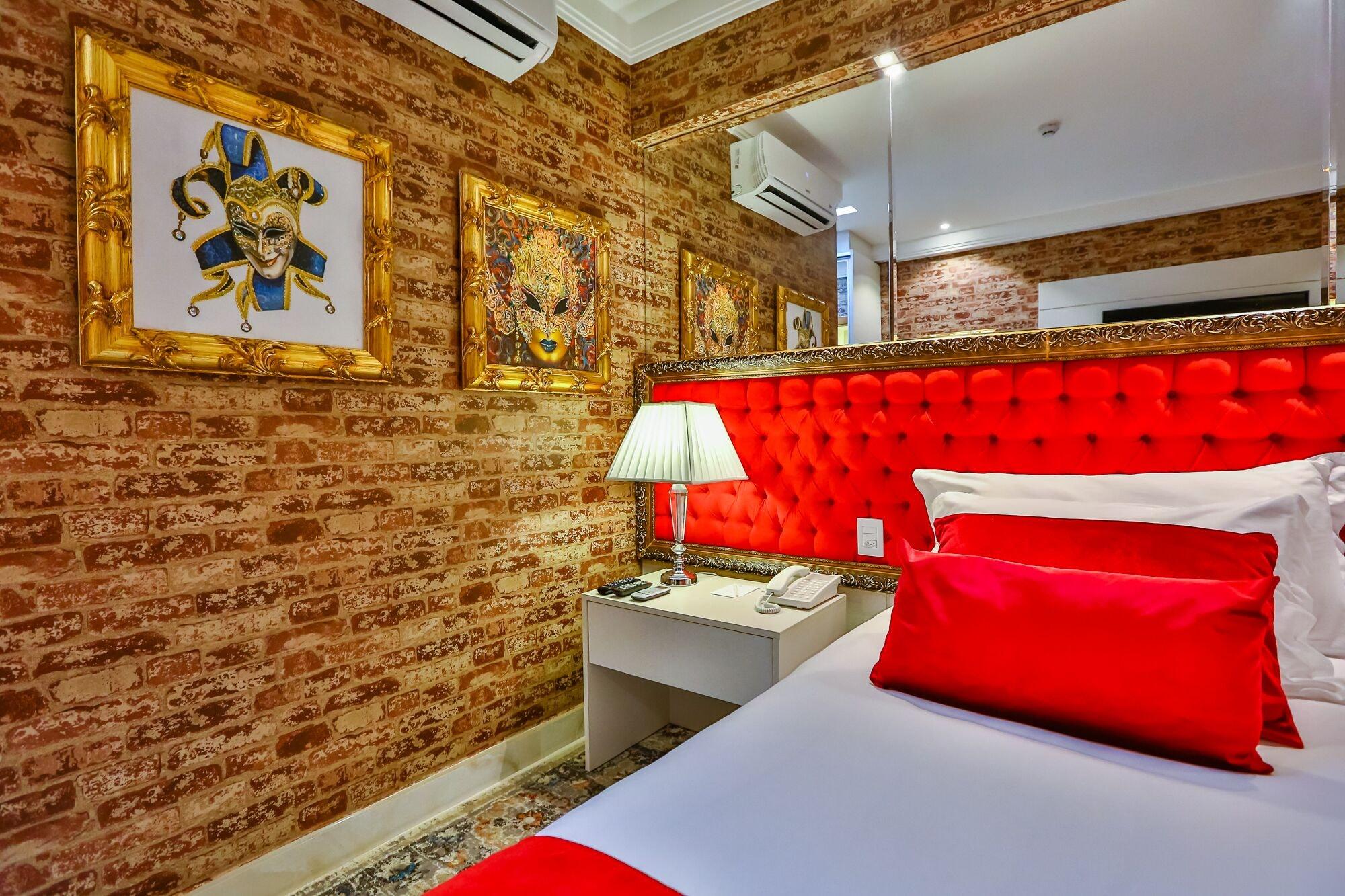 Golden Lis Hotel Boutique Goiânia Kültér fotó A room at the hotel