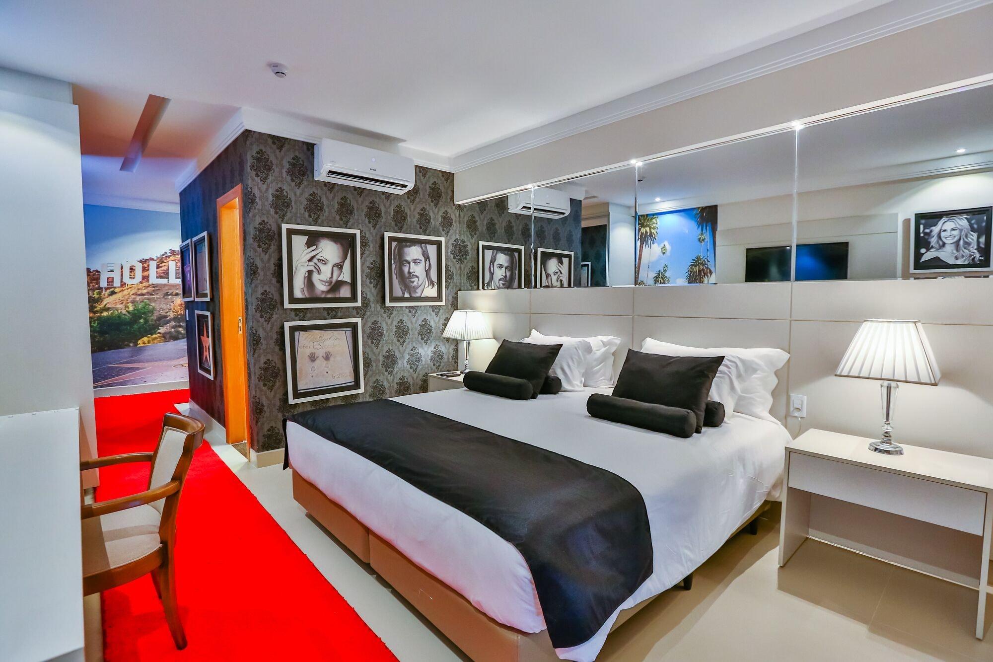 Golden Lis Hotel Boutique Goiânia Kültér fotó A room at the hotel